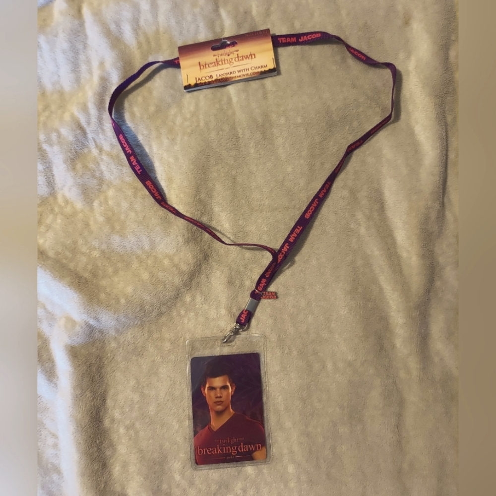NWT Original Twilight Saga Breaking Dawn Jacob Black Lanyard 🐺